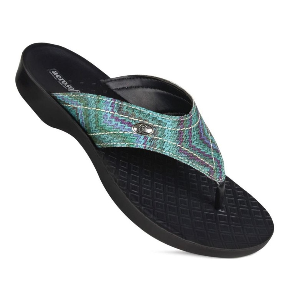 Aerosoft Comfort Sandal Flip Flops - Arch Support NWOT